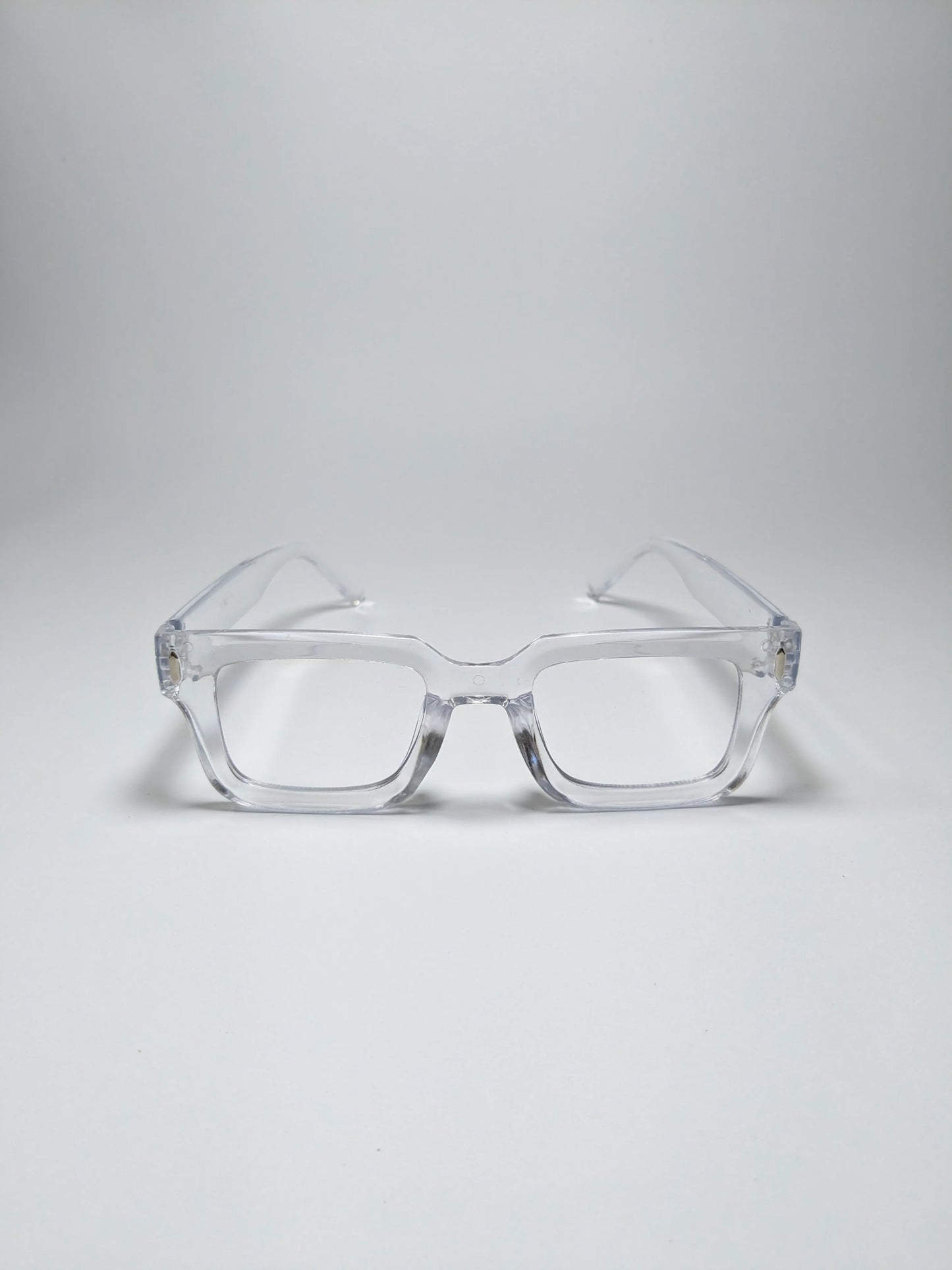 Pra Da - md001 Transparent Square Shape Glasses with Box