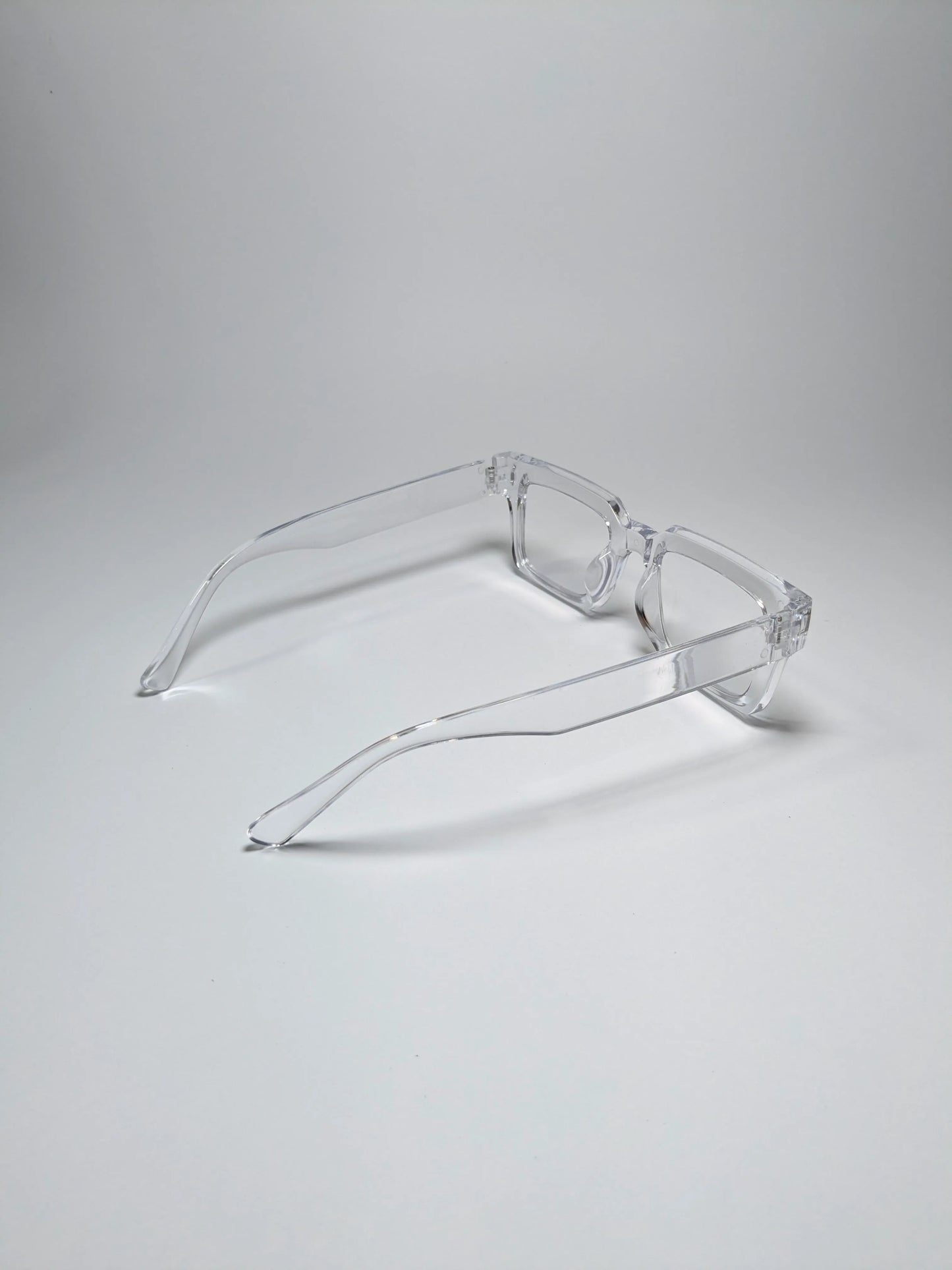Pra Da - md001 Transparent Square Shape Glasses with Box