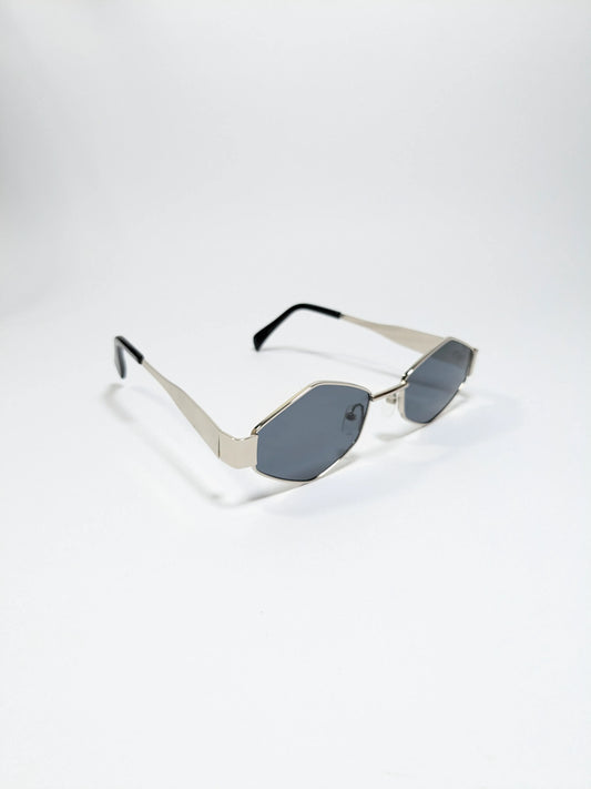 Cee Line - md002 (2) Golden Diamond Frame with Black Lenses Design (Box Included)