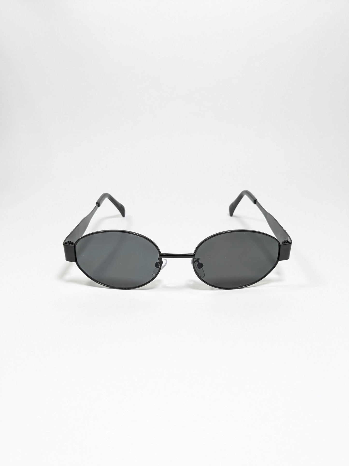 Cee line - md001 (2) Golden Oval Shape Frame and Lens Modern Design Sunglasses with Box