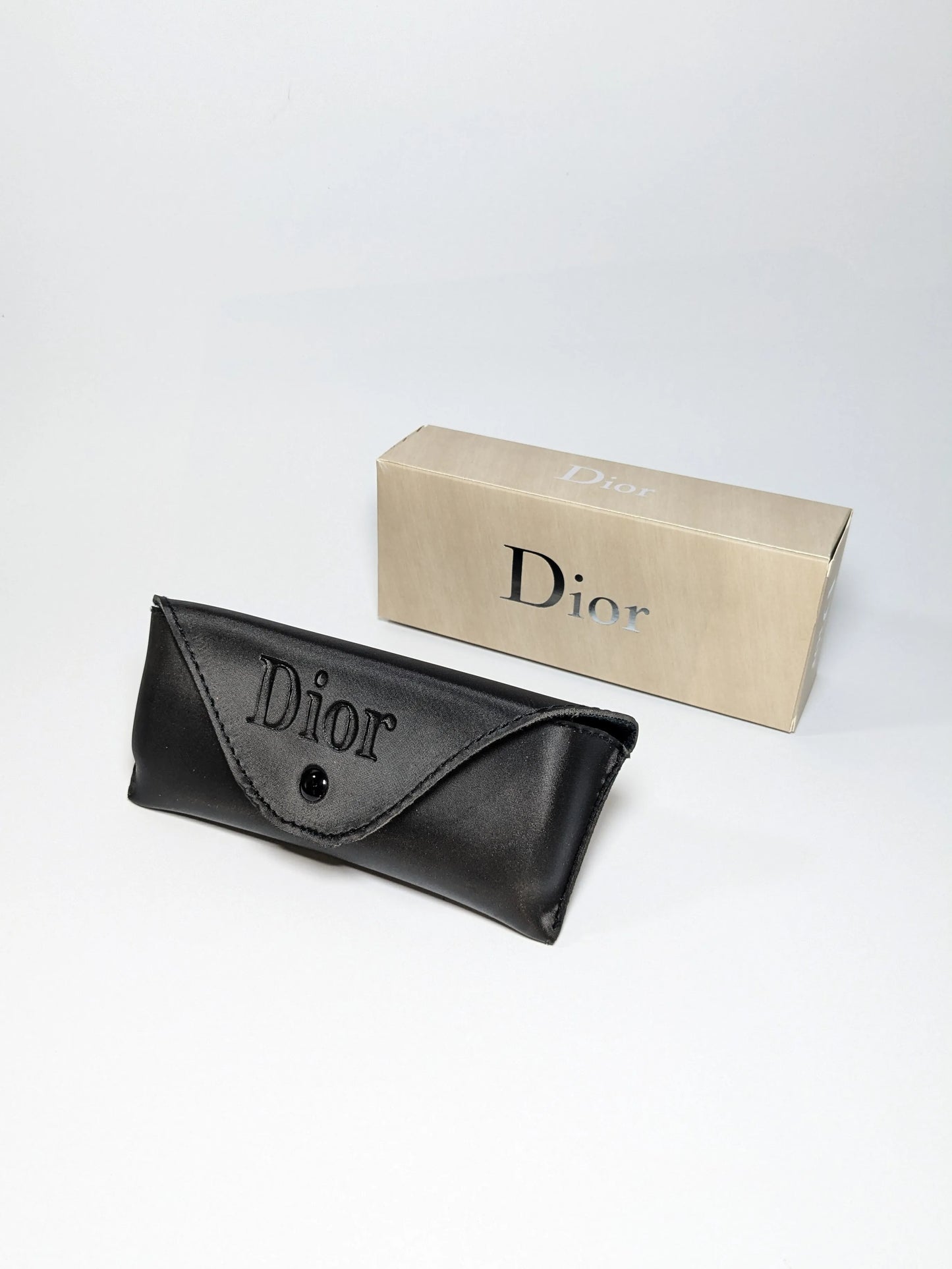 Di Orr - md001 Rimless Golden Metal frame arms with gradient honey lenses Sunglasses (Box Included)