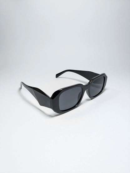 Pra Da - md002 Retro Black Frame and Black Lens (Box Included)