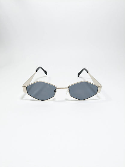 Cee Line - md002 (1) Golden Diamond Frame with Black Lenses Design (Box Included)