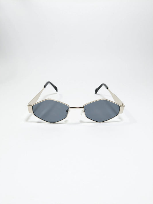 Cee Line - md002 (2) Golden Diamond Frame with Black Lenses Design (Box Included)