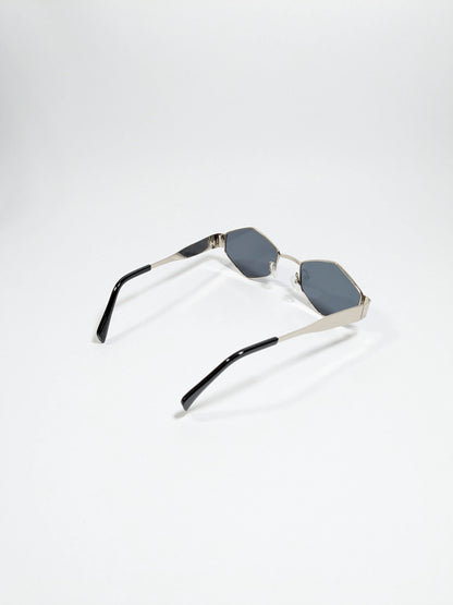 Cee Line - md002 (1) Golden Diamond Frame with Black Lenses Design (Box Included)